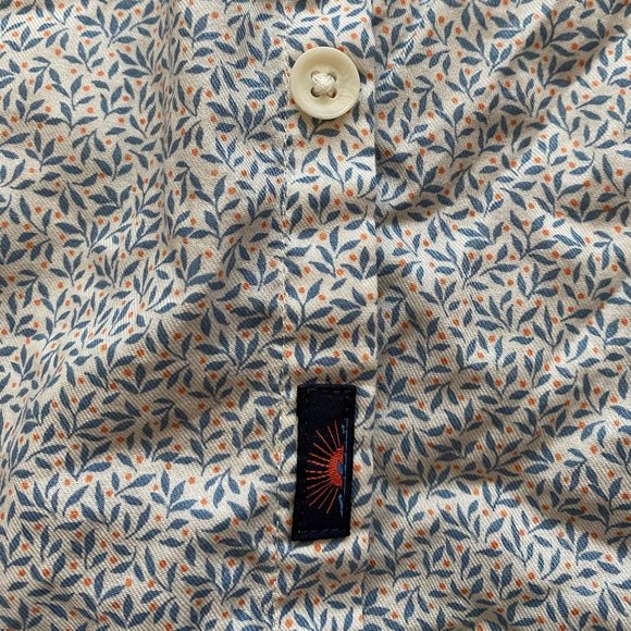 NWT Faherty Short Sleeve Playa Shirt XXL - Picture 4 of 5